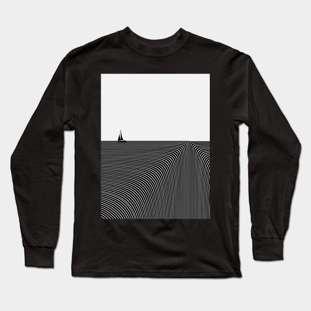 Waves Long Sleeve T-Shirt by Psychedelistan